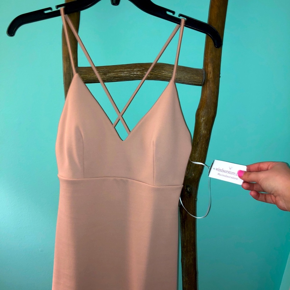 Light Pink Windsor Mini Dress. NWT.